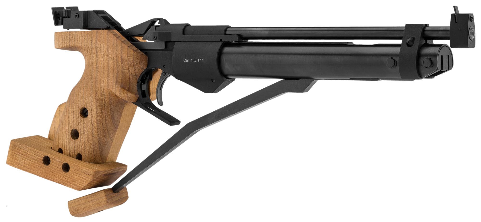 Pistolet à air comprimé Baïkal MP-46M calibre 4,5 mm Diabolo