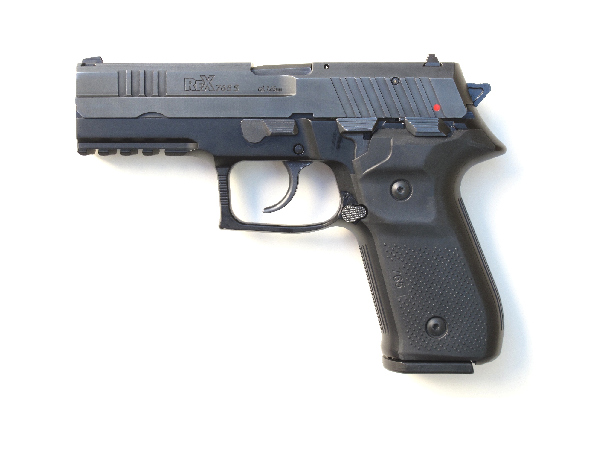 Pistolet arex modèle REX 765 S en calibre 7,65 mm Browning.