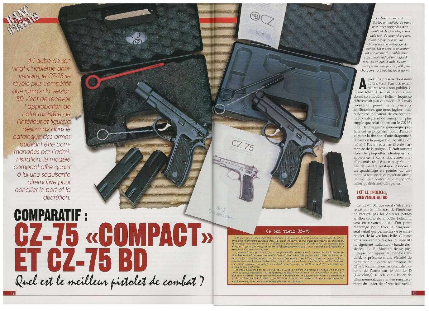 Action Guns n°222_CZ-75 Compact vs CZ-75 BD_petite